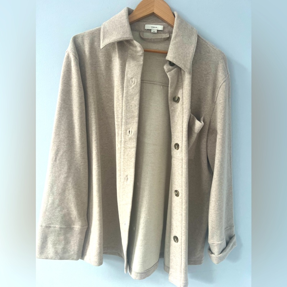 NWOT Vince Super soft button down over shirt